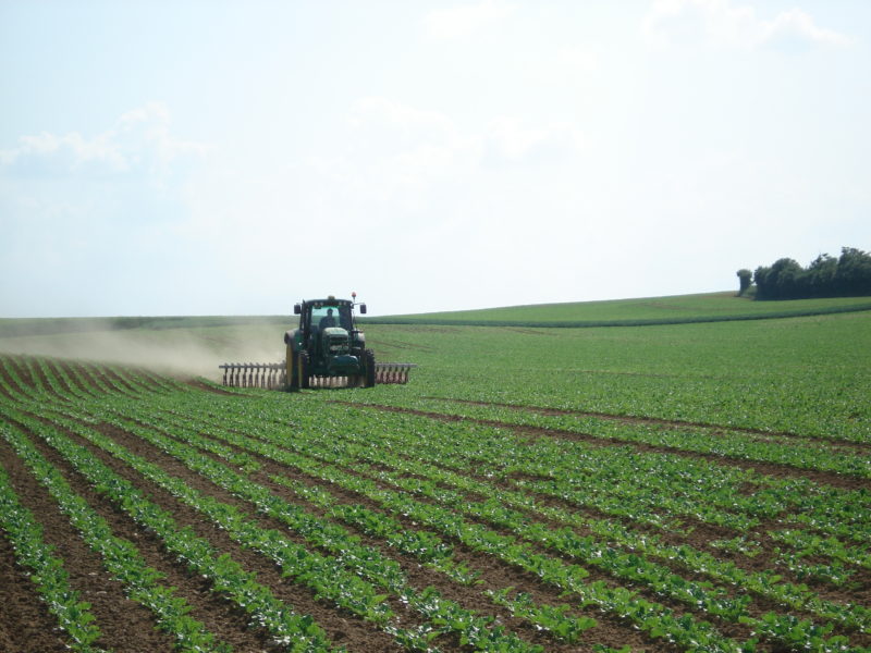 Rencontre avec des agriculteurs du département